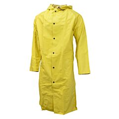 Neese 45Ac Coat With Attached Hood, Chem Shield, Yellow, Size 5X-Large