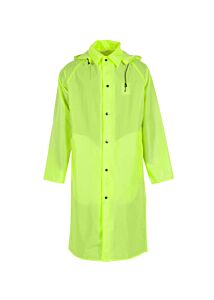 Neese 475Ch Long Coat Polyurethane/Nylon, Non-Ansi, Hi-Vis, Lime, Size 2X-Large