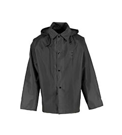 Neese 475Jh Jacket Polyurethane/Nylon, Non-Ansi, Hi-Vis, Black, Size Medium
