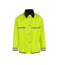 Neese 475Rjh3M Reversible Jacket With 3M Polyurethane/Nylon, Non-Ansi, Hi-Vis, Lime/Black, Size 2X-Large