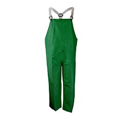 Neese 56Btf Bib Rain Pants With Safety Fly, Green, Size Medium