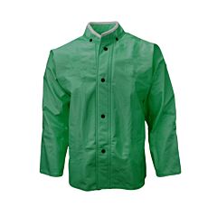 Neese 56Sj Rain Jacket With Snaps For Hood, Green, Size 6X-Large