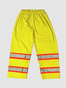 Neese 9220Et Elastic Waist Trouser, Class E, Hi-Vis, Lime, Size Small