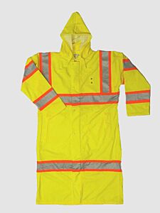 Neese 9220Sc Coat, Class 3, Hi-Vis, Lime, Size 4X-Large