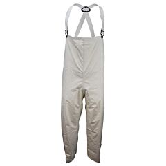 Neese Ht35Bt Hydro-Tec Bib Trousers, Chem Shield, White, Size X-Large