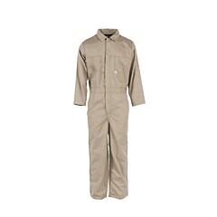 Neese Vi7Ca Fr Coveralls, Non-Sparking Covered Snaps, Khaki, Size Large
