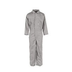 Neese Vi9Ca 9 Oz Indura Cotton Fr Fabric Cat Level 2, 11.5 Cal/Cm2, Fr Coveralls, Gray, Size Large