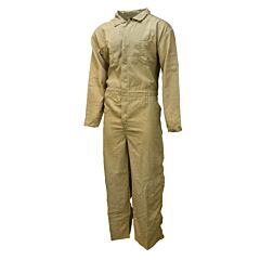 Neese Vn4Ca 4.5 Oz Nomex Cat Level 1, 4.6 Cal/Cm2, Fr Coveralls, Khaki, Size 2X-Large