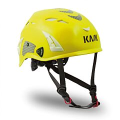Kask Whe00037.221 Super Plasma Hd Hi-Viz Hard Hat, Type 1, Class C, Fluorescent Yellow