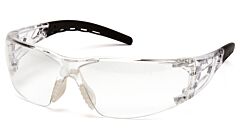 Pyramex Sb10210St Fyxate Safety Glasses, Black Frame, Clear H2X Anti-Fog Lens