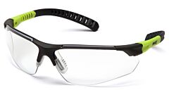 Pyramex Sgl10110Dtm Sitecore Safety Glasses, Gray And Lime Frame, Clear H2Max Anti-Fog Lens