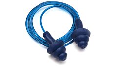 Pyramex Rpd3001 Earplugs, Corded Reusable Metal Detectable Earplugs - Nrr24Db - 50 Pair/Box