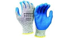 Pyramex Gl501C5X2 Crinkle Latex Palm Dipped, Ansi A4 Cut Resistant Gloves, Size 2X-Large