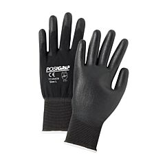 West Chester 713Sucb/Xs Cut Resistant Gloves, Posigrip, Black Nylon Shell, Black Coated Palm, Size X-Small