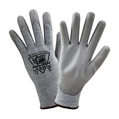 West Chester 713Dgu/Xl Cut Resistant Gloves, Barracuda, Gray Seamless Knit Hppe Shell, Gray Palm, Size X-Large