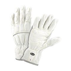 West Chester 9075/2Xl Ironcat Grain Buffalo, White Utility Gloves, Kevlar Sewn, Size 2X-Large