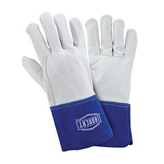West Chester 6142/L Gloves, Ironcat Premium Goatskin Tig Welding, 4" Cuff, Kevlar Thread, Size Large