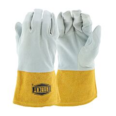 West Chester 6130/M Gloves, Ironcat Premium Deerskin, Tig Welding, 4" Cuff, Kevlar Thread, Size Medium