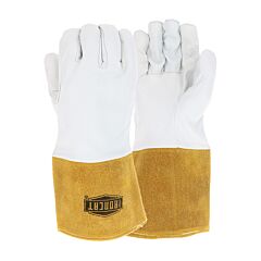 West Chester 6141/M Gloves, Ironcat Premium Kidskin, Tig Welding, 4" Cuff, Kevlar Thread, Size Medium