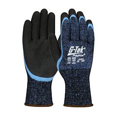 G-Tek 41-8014/L Winter Gloves, Polykor, 10G Acrylic Shell, Dd Latex W/ Ms Grip, Coated Thumb, A4, Size Large