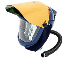 Sundstrom H06-8521 Loose-Fitting Sr 580 Hard Hat W/Sr 587 Gold Visor, 1/Each