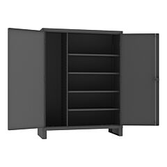 Durham Hdjc246078-4S95 Maintenance Cabinet, 12 Gauge, 4 Shelf, 60 X 24 X 78