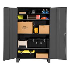 Durham 2506-4S-95 Cabinet, 16 Gauge, 4 Shelves, 60 X 24 X 84