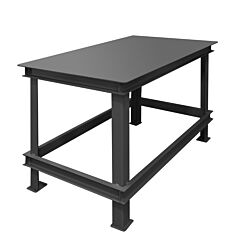 Durham Hwbmt-367234-95 Extra Heavy Duty Work Table, 72 X 36 X 34