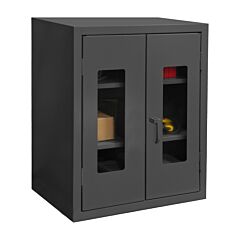 Durham Hdcc244842-2S95 Clearview Cabinet, 12 Gauge, 2 Shelves, 48 X 24 X 42