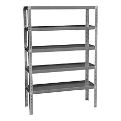 Durham Hds-246096-95 Heavy Duty Shelving, 5 Shelves, 60 X 24 X 96