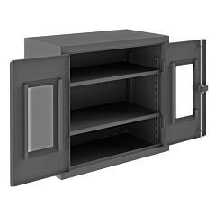 Durham Hdcc203642-2S95 Clearview Cabinet, 12 Gauge, 2 Shelves, 36 X 20 X 42