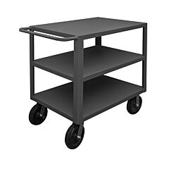 Durham Het-2448-3-5K-95 Heavy Duty Service Truck, 3 Shelves, 24 X 48, 5000 Lbs Capacity