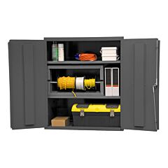 Durham 3503-95 Cabinet, 14 Gauge, 2 Shelves, 36 X 24 X 42