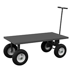 Durham 5Wt-3672-12Pn-95 5Th Wheel Platform Truck, 36 X 74-1/4 X 43-1/8