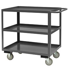 Durham Rsc-3060-3-95 Stock Cart, 3 Shelf, 30-1/4 X 66-1/4 X 37-5/8