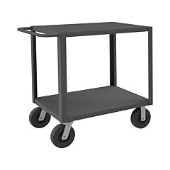 Durham Het-2436-2-5K-95 Heavy Duty Service Truck, 2 Shelves, 24 X 36, 5000 Lbs Capacity