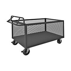 Durham 4Ste-Ex-3060-95 4 Sided Mesh Box Truck, Ergonomic Handle, 60 X 30
