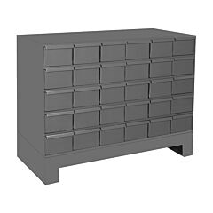 Durham 024-95 30 Drawer Storage Unit For Small Parts Storage, Large Drawer