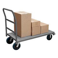Durham Eptrb24488Pu95 Platform Truck, Corner Bumpers, 3600 Lbs. Capacity, 24 X 48