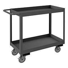 Durham Rsc3-2436-2-95 Stock Cart, 2 Shelves With High Lips, 24-1/4 X 42-1/4 X 37-5/8