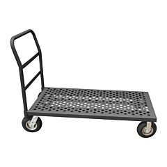 Durham Eptp24368Pn95 Platform Truck, Perforated Deck, 1200 Lbs. Capacity, 24 X 36