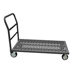 Durham Eptp24366Mr95 Platform Truck, Perforated Deck, 2000 Lbs. Capacity, 24 X 36