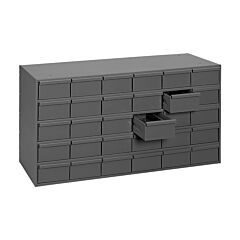 Durham 034-95 30 Drawer Storage Unit For Small Parts Storage, Large Drawer