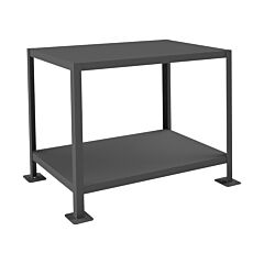 Durham Mt183630-2K295 Machine Table, 2 Shelves, 36 X 18 X 30, 2000 Lbs. Capacity
