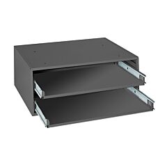 Durham 309B-95 Large Bearing Slide Rack, 2 Compartments (Must Purchase In Multiples Of 40 Each)