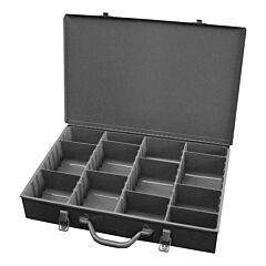 Durham 119Pc227-95 Large, Steel, Compartment Box, Comfort Grip Handle, Adjustable Opening, Vertical, Gray (Must Purchase In Multiples Of 4 Each)