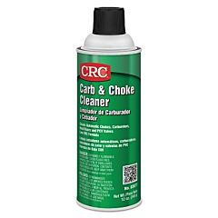 Crc 1003336 Carb And Choke Cleaner, 16 Oz Aerosol Can, Solvent Odor