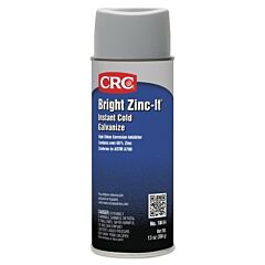 Crc 1005243 Bright Zinc-It Instant Cold Galvanize Coating, 16 Oz Aerosol Can