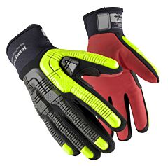 Honeywell 43-612By/7S Impact Ansi A6 Gloves Thermal Slip On Cuff Yellow, Size Small