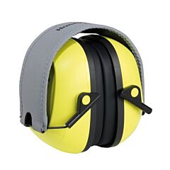 Howard Leight 1035106-Vs Verishield 100 Series Passive Earmuffs, Vs120Fhv, 27 Nrr, Hi-Viz Yellow